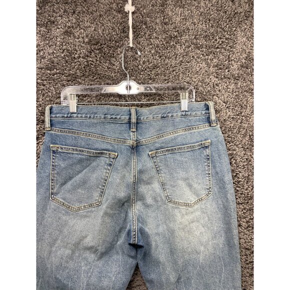 Old Navy Jeans Mens 34x30 Blue Denim Skinny Built-In Flex Mid Rise Flat Front - Picture 6 of 15